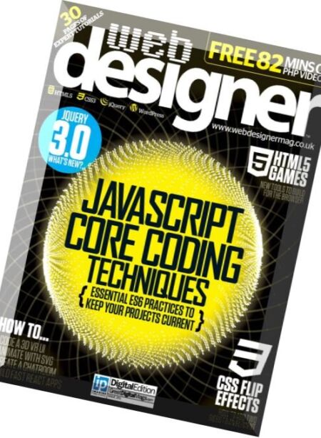 Web Designer – Issue 251, 2016 Cover