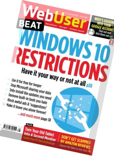 WebUser – 13 July 2016 Cover