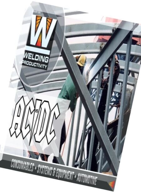 Welding Productivity – January 2016 Cover