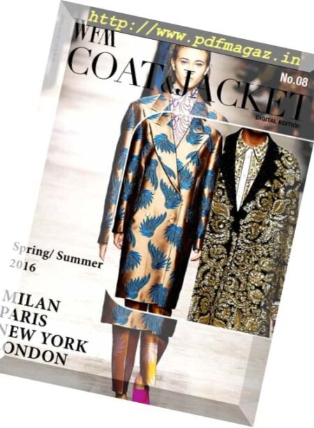 WFM Coat & Jacket – Spring-Summer 2016 Cover