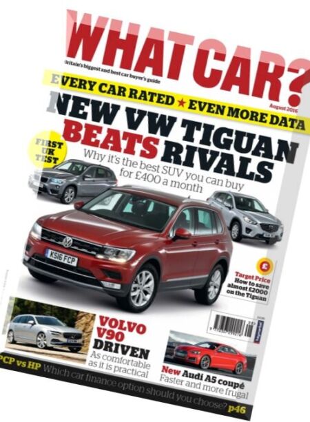 What Car UK – August 2016 Cover
