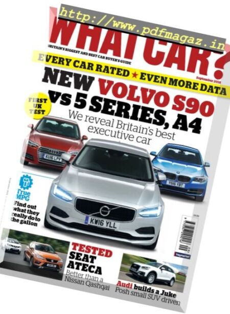 What Car UK – September 2016 Cover
