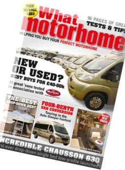 What Motorhome – August 2016