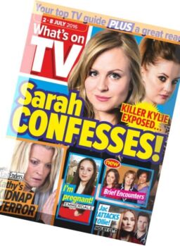 What’s on TV – 2 July 2016