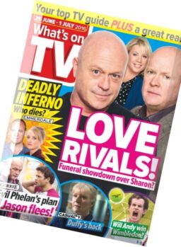 What’s on TV – 25 June 2016