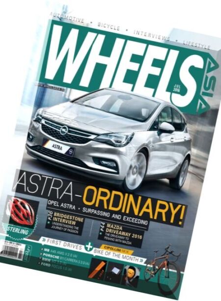 Wheels Asia – July 2016 Cover