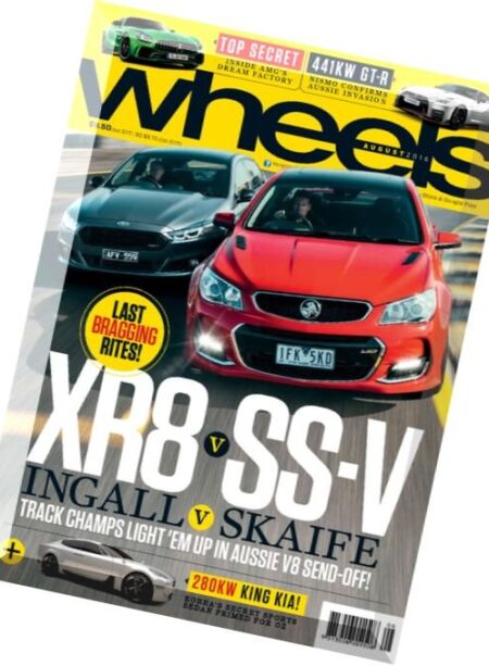 Wheels – August 2016 Cover
