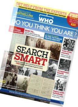 Who Do You Think You Are – August 2016