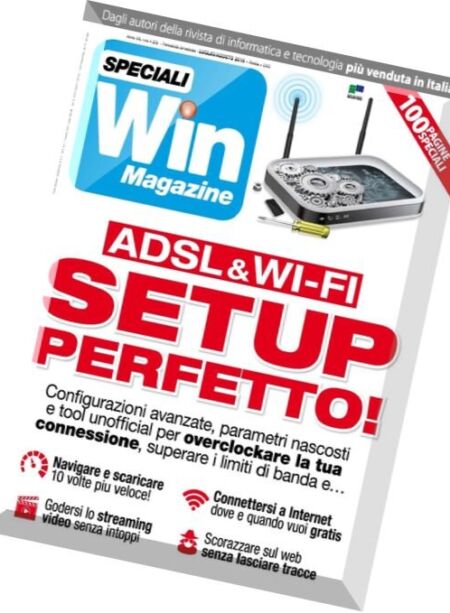 Win Magazine Speciali – ADSL & WI-FI Setup Perfetto 2016 Cover