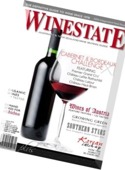 Winestate Magazine – July-August 2016