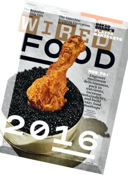 Wired USA – August 2016 Cover