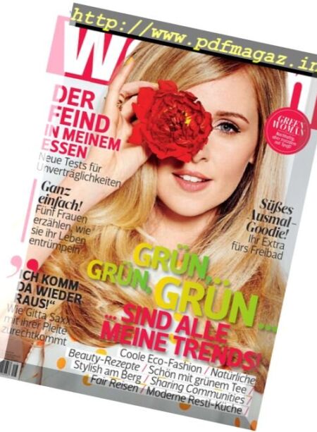 Woman Germany – 4 August 2016 Cover