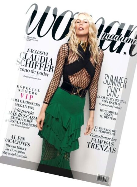Woman Madame Figaro – Julio 2016 Cover