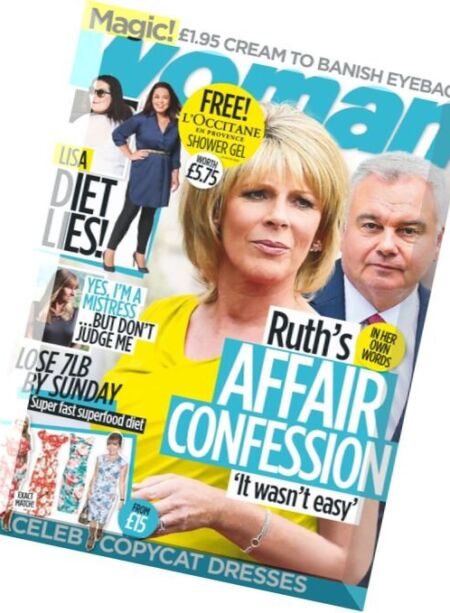 Woman UK – 25 July 2016 Cover