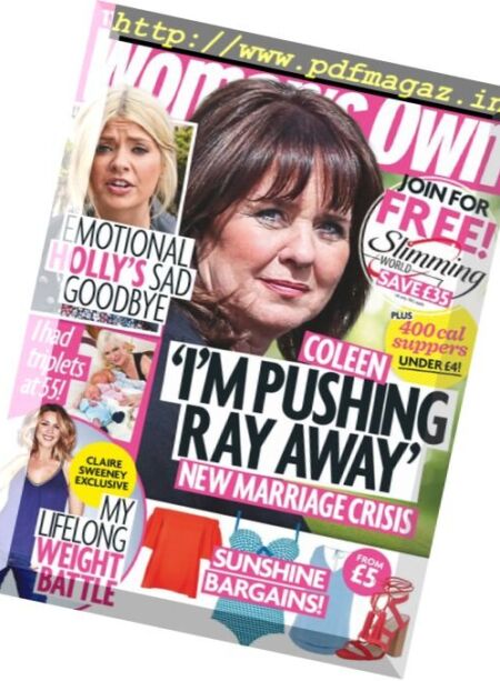 Woman’s Own – 1 August 2016 Cover