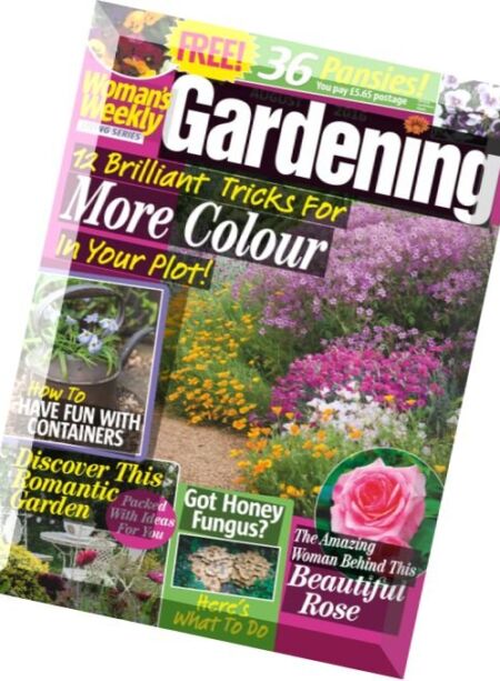 Woman’s Weekly Gardening – August 2016 Cover