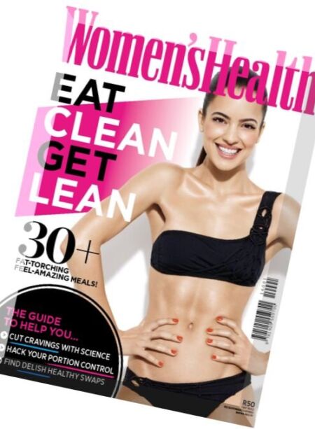 Women’s Health South Africa – Eat Clean Get Lean 2016 Cover