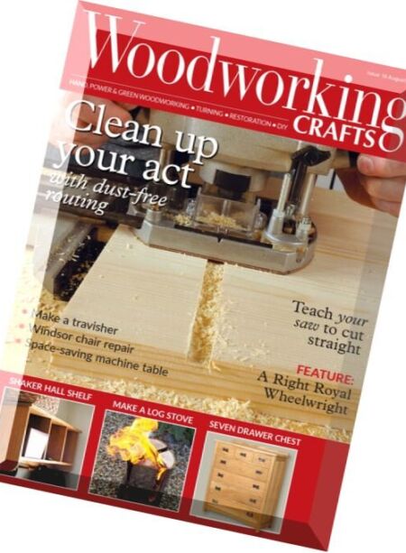 Woodworking Crafts – August 2016 Cover