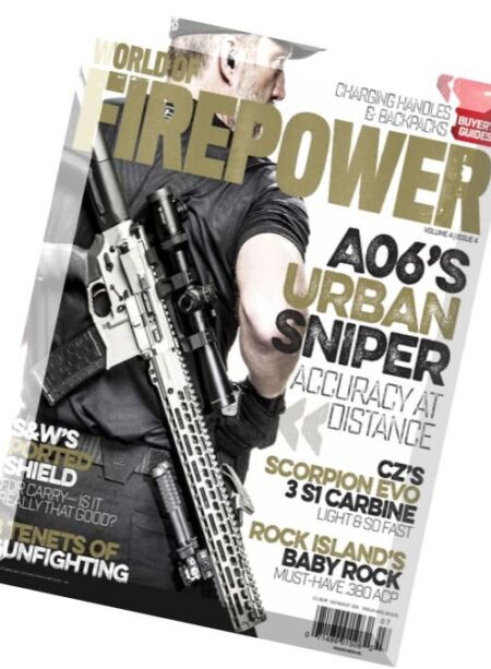 World of Firepower – July-August 2016 Cover