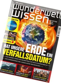 Wunderwelt Wissen – August 2016