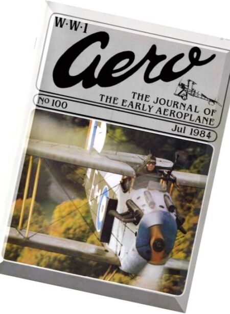 WW1 Aero – N 100, 84 Cover