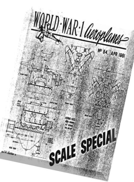 WW1 Aero – N 84, 1981 Cover