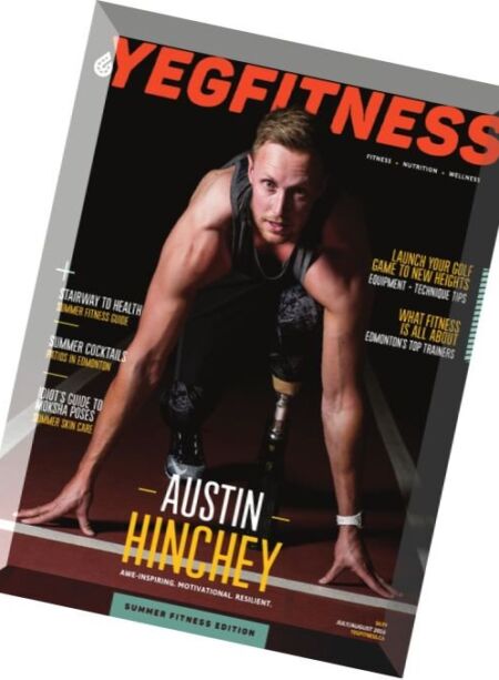 YEG Fitness – July-August 2016 Cover