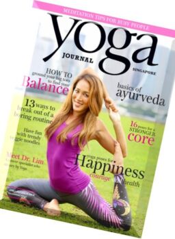 Yoga Journal Singapore – June-July 2016