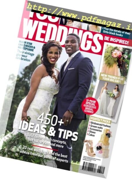 You Weddings South Africa – 2016 Cover