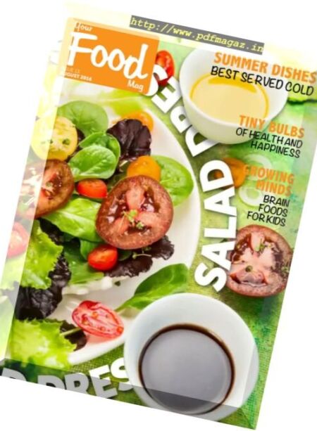 Your Food Mag – August 2016 Cover