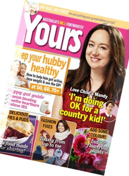 Yours Australia – Issue 63, 2016 Cover
