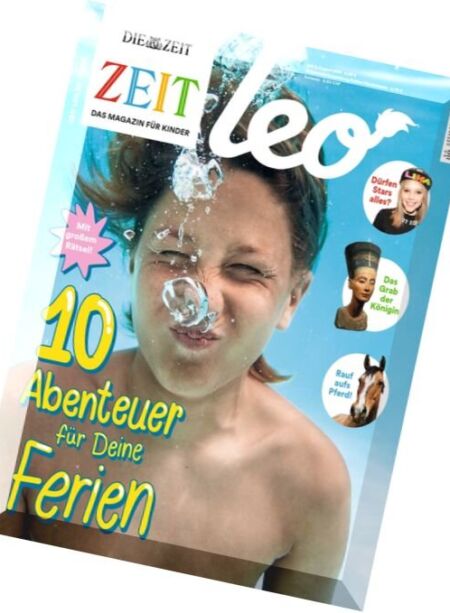 Zeit Leo – Juli-August 2016 Cover