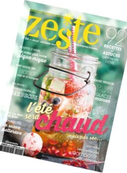 Zeste – Juillet-Septembre 2016