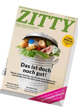 Zitty – 14 Juli 2016