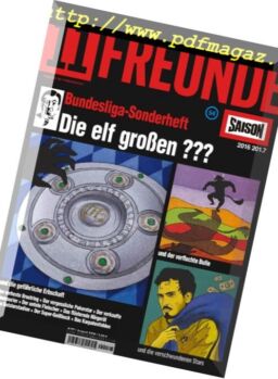 11 Freunde Bundesliga – Sonderheft 2016-2017