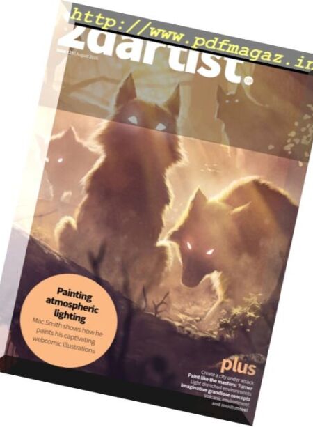 2DArtist – August 2016 Cover