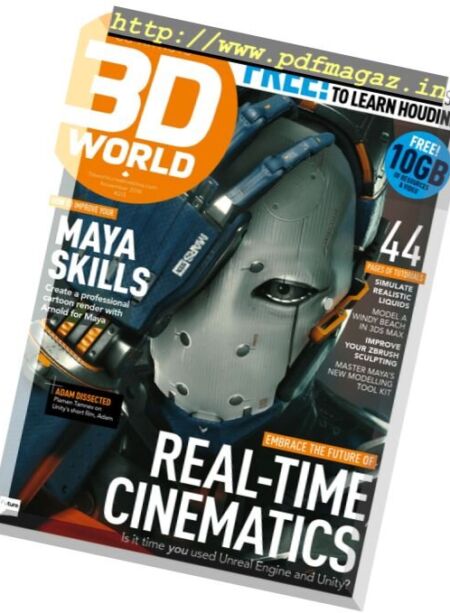 3D World UK – November 2016 Cover