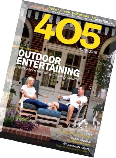 405 Magazine – July 2016 Cover
