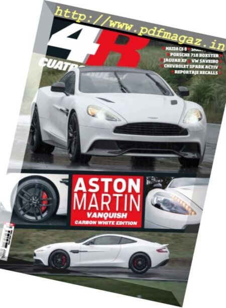 4R Cuatro Ruedas – Agosto 2016 Cover