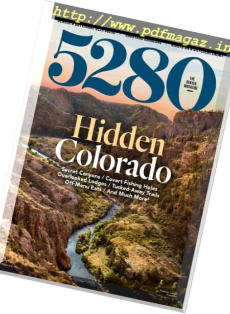 5280 Magazine – September 2016 Cover