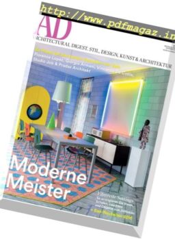AD Architectural Digest Germany – September 2016