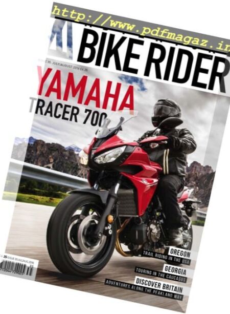 Adventure Bike Rider – July-August 2016 Cover