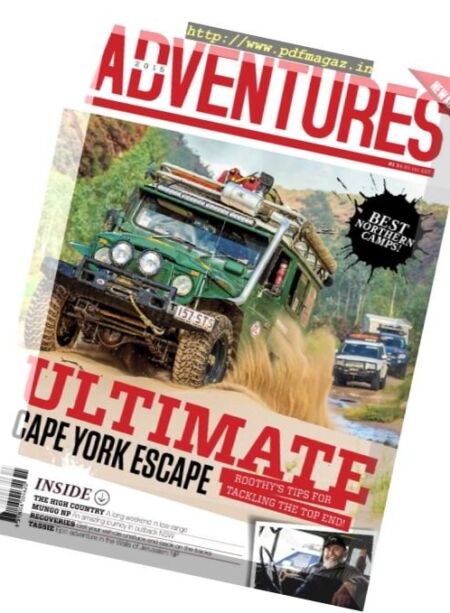 Adventures Magazine – 2015 Cover