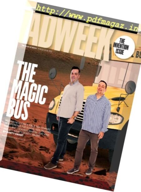 Adweek – 22 August 2016 Cover