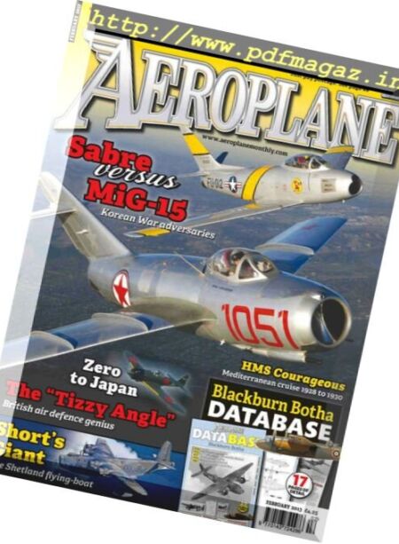 Aeroplane Monthly – February 2013 Cover