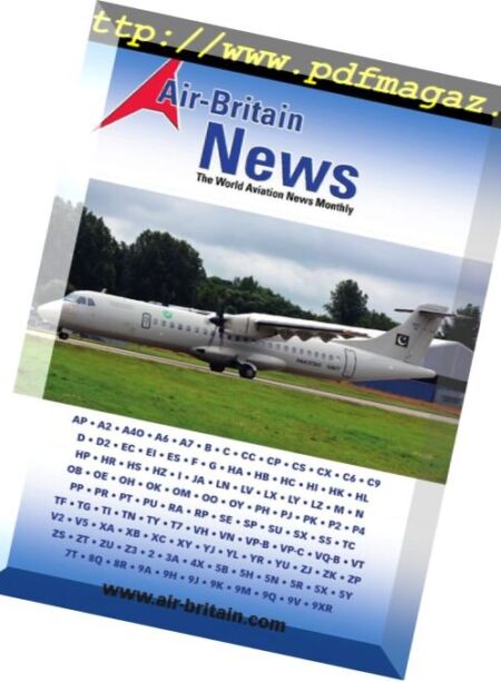 Air-Britain News – July 2016 Cover