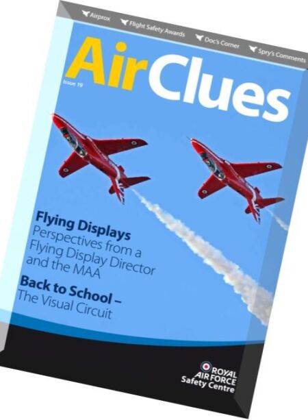 Air Clues – Issue 19, 2015 Cover