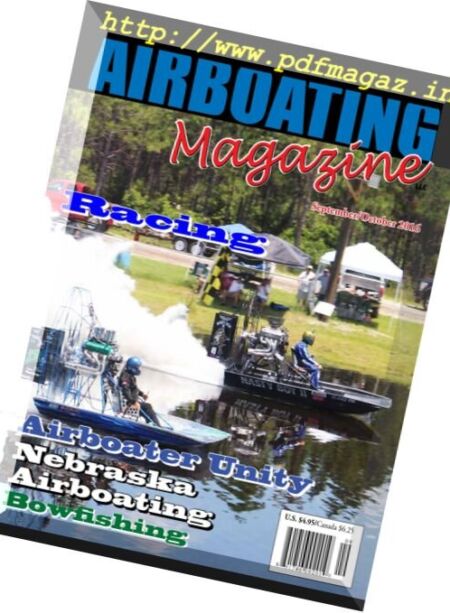Airboating Magazine – September-October 2016 Cover
