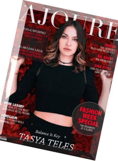 Ajoure International – August 2016 Cover