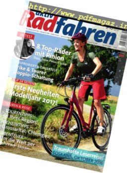 Aktiv Radfahren – N 09-10 – September-Oktober 2016